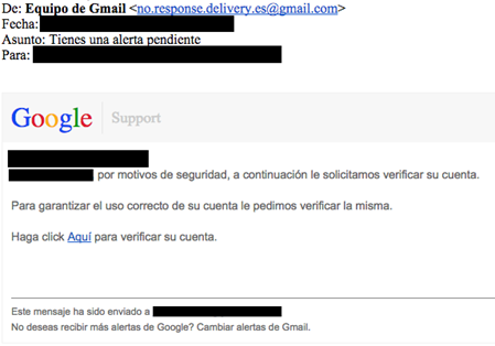 Image 18: Example phishing email